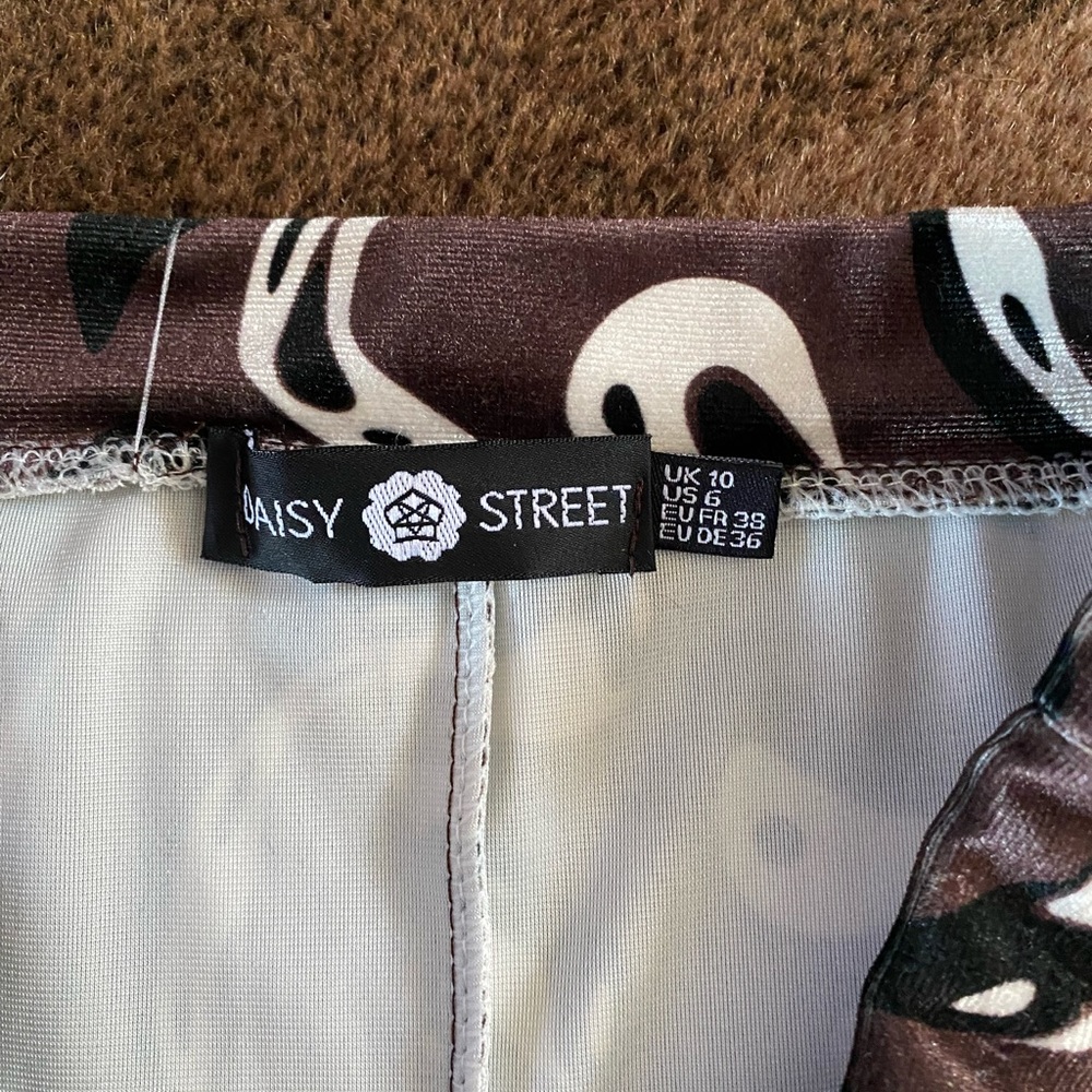 Melted Yin Yang Velour Velvet like Graphic Flares - Picture 3 of 6